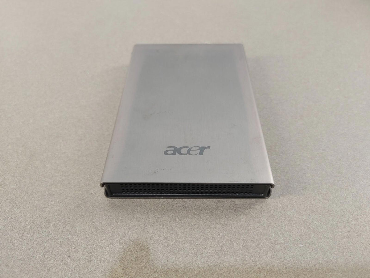 GOOD CONDITION Acer Portable Hard Disk Drive 500GB Silver Tested Working