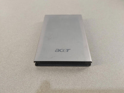 GOOD CONDITION Acer Portable Hard Disk Drive 500GB Silver Tested Working