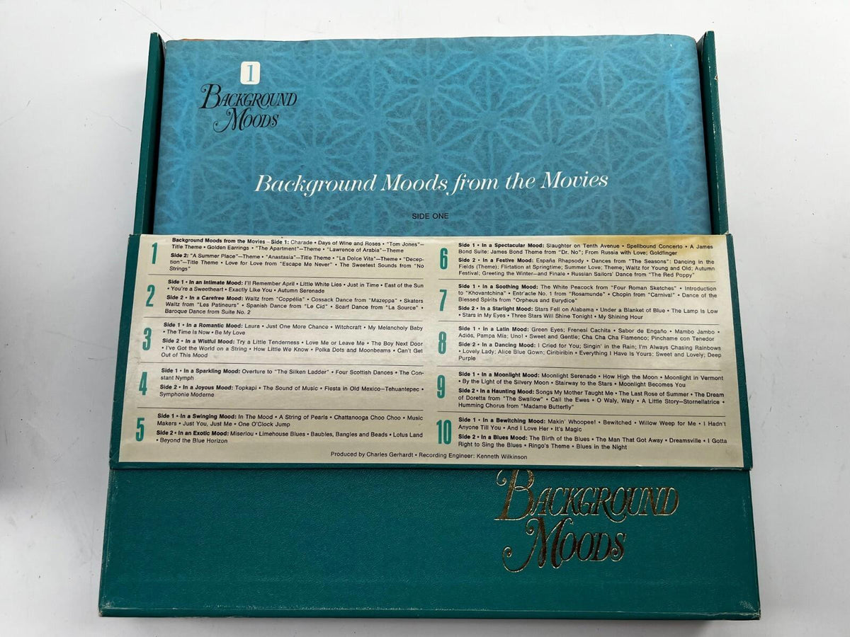 Reader’s Digest – Musique d’ambiance pour toutes vos humeurs – Coffret de 10 LP vinyles