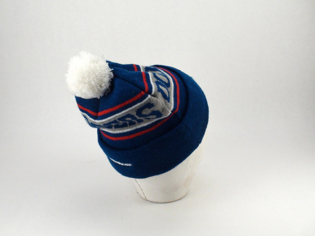 Los Angeles LA Dodgers 60th Anniversary Beanie Pom Hat - Red, White & Blue MLB