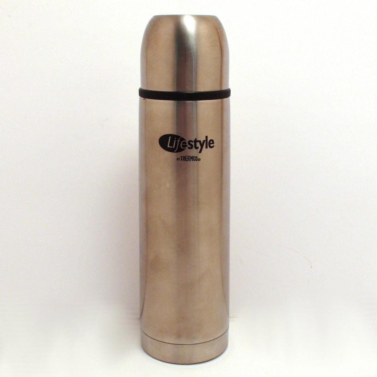 Lifestyle by Thermos Silver With Cup Lid