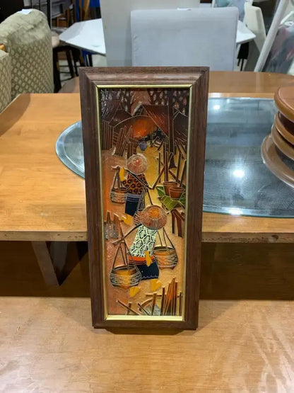 Set of 3 Thai Folk Art Wall Hangings