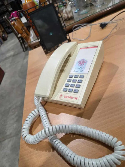 Vintage Calgary '88 Landline Telephone