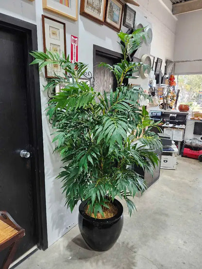 Large Artificial Plant with Ceramic Pot