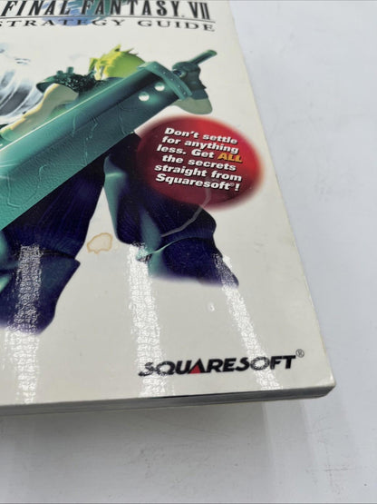 Brady Games Final Fantasy VII 7 Official Guide Strategy Guide PS1 Paperback.