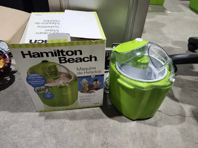 New! Hamilton Beach 1.5 Quart Ice Cream Maker