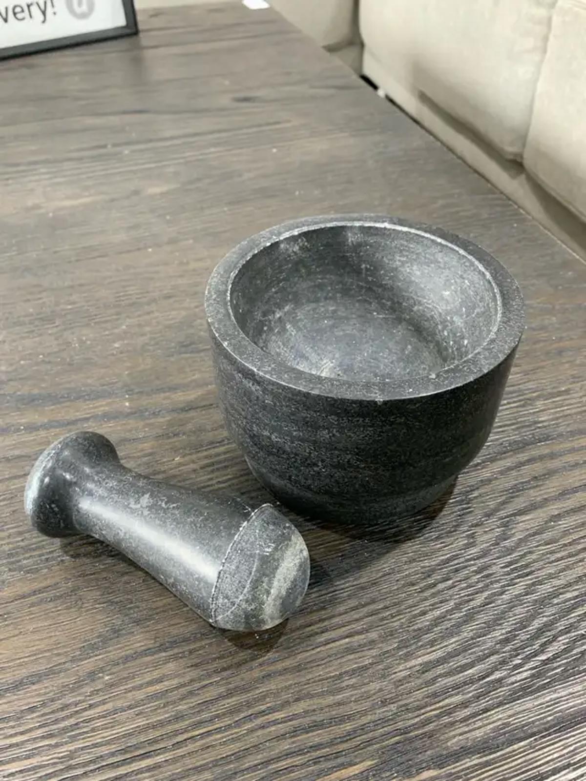 Marble Mortar Pestle