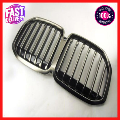 Genuine BMW X7 (GO7) SUV Front Grille Silver 51138745730, 2019-2021 Good Cond.