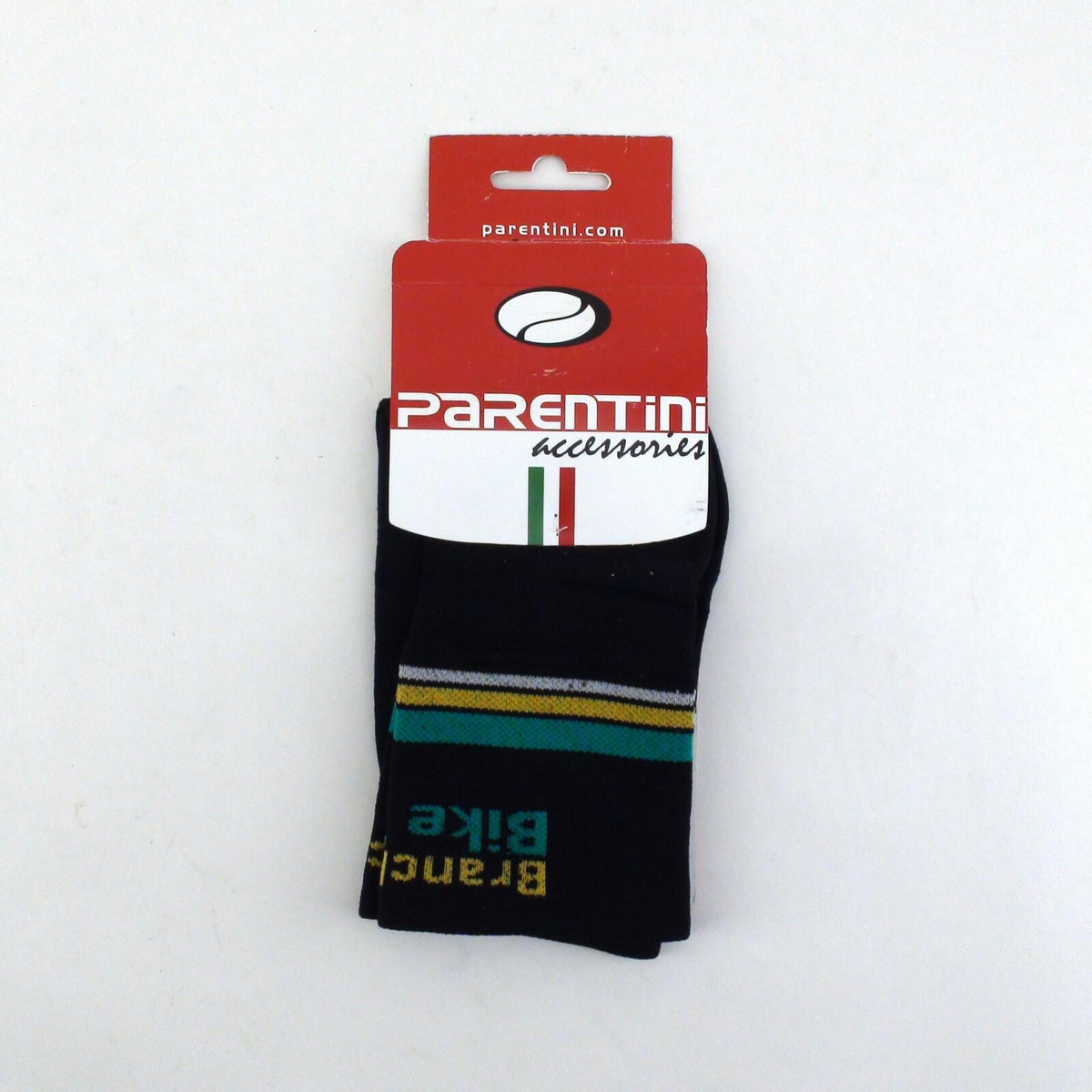 Chaussettes Parentini - Accessoires de cyclisme noir, bleu et or - Branch Out Tour