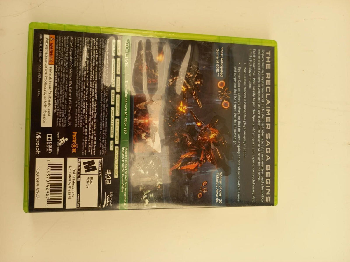 Halo 4 Xbox 360 - Complet avec boîte et notice