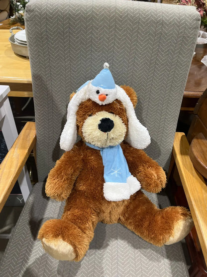Christmas Teddy Bear with Hat
