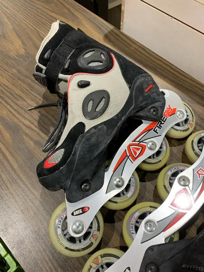 Firefly Roller Blades with red detail