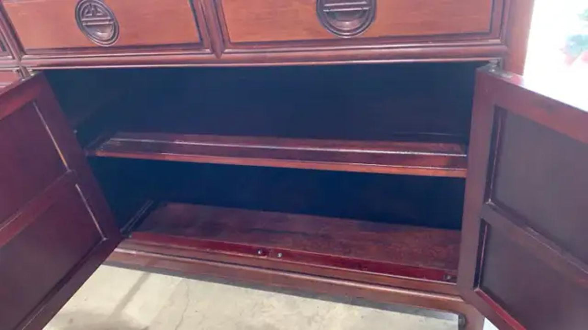 Mahogany Credenza