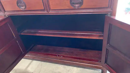 Mahogany Credenza