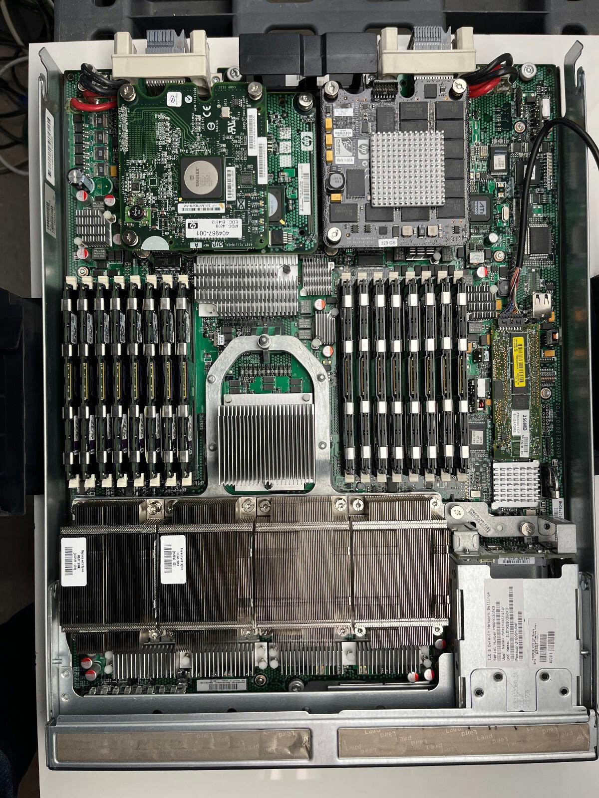 GOOD CONDITION HP ProLiant BL680c G5 Server Blade UNTESTED MXQ90302K3