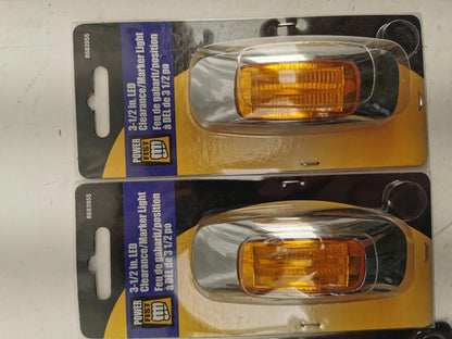 Lot of 4 Power Fist 4-5/8 in. & 3-1/2 in. LED Clearance Marker light