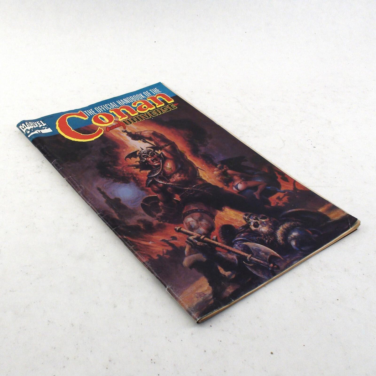 Conan The Barbarian Issue 201 & Official Conan Universe Handbook - Decent