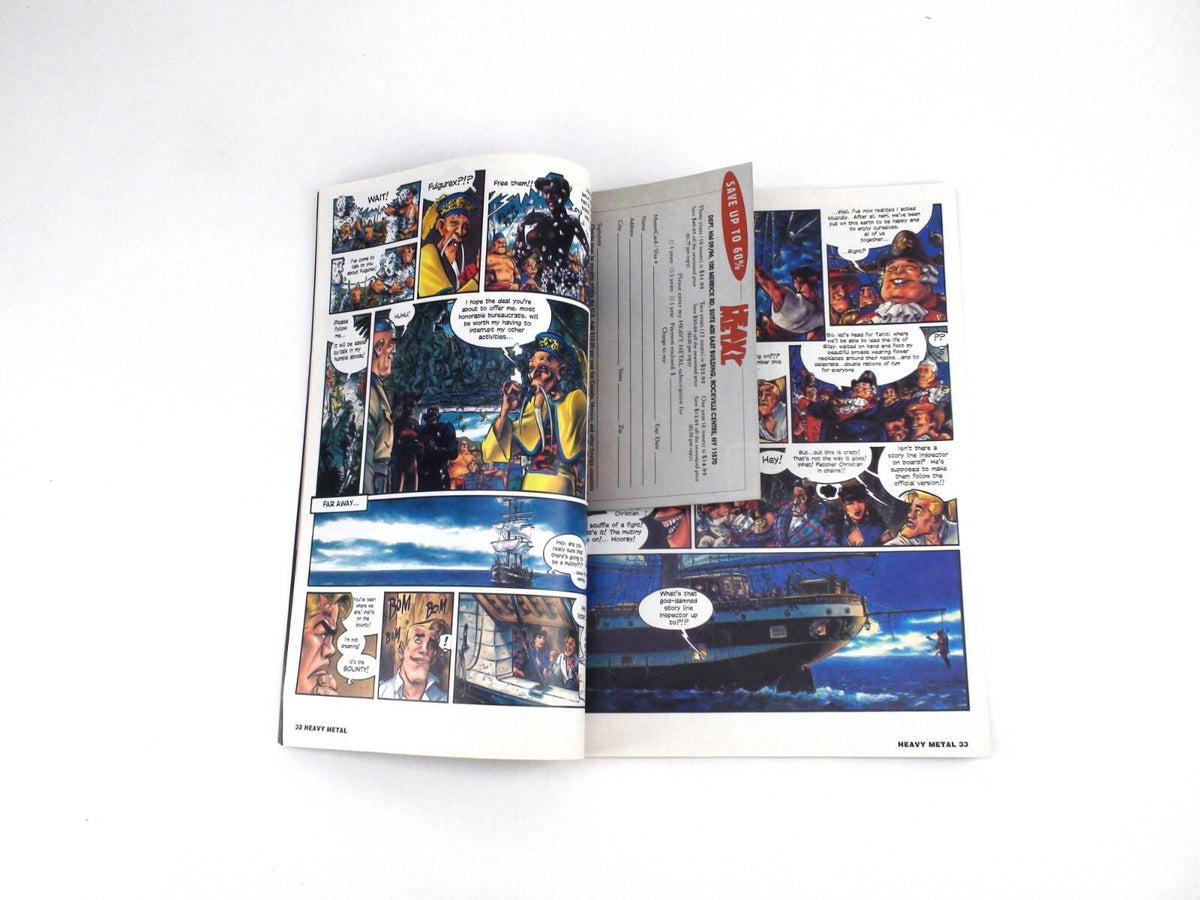 Heavy Metal Magazine September 1996 - Manara & Azpiri
