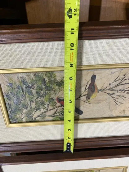 Pasan Bird Leaf Art - set of Two