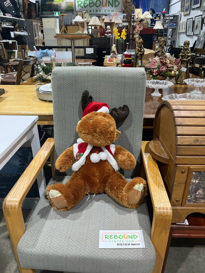Christmas Moose Plush