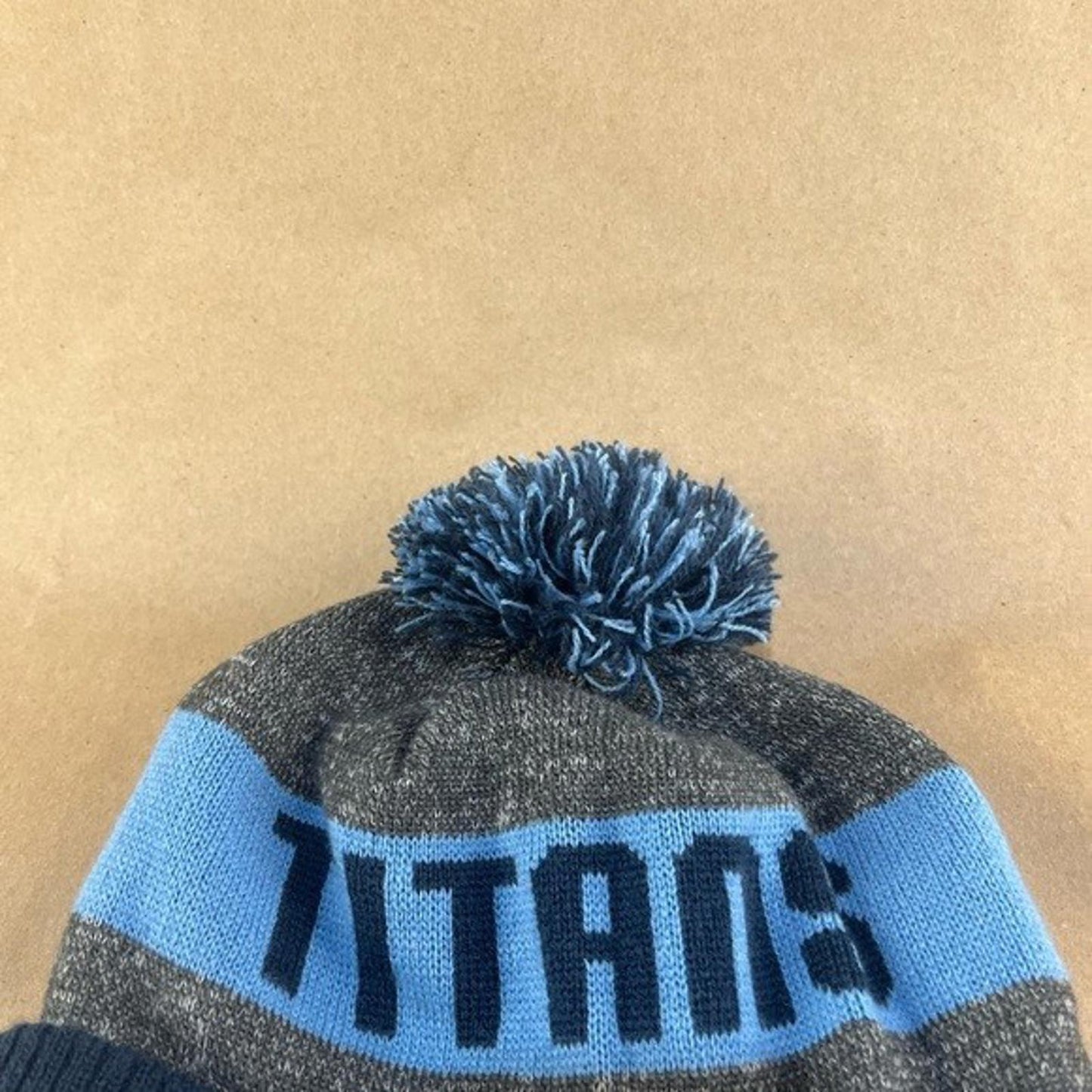 New Era Gray and Blue Beanie