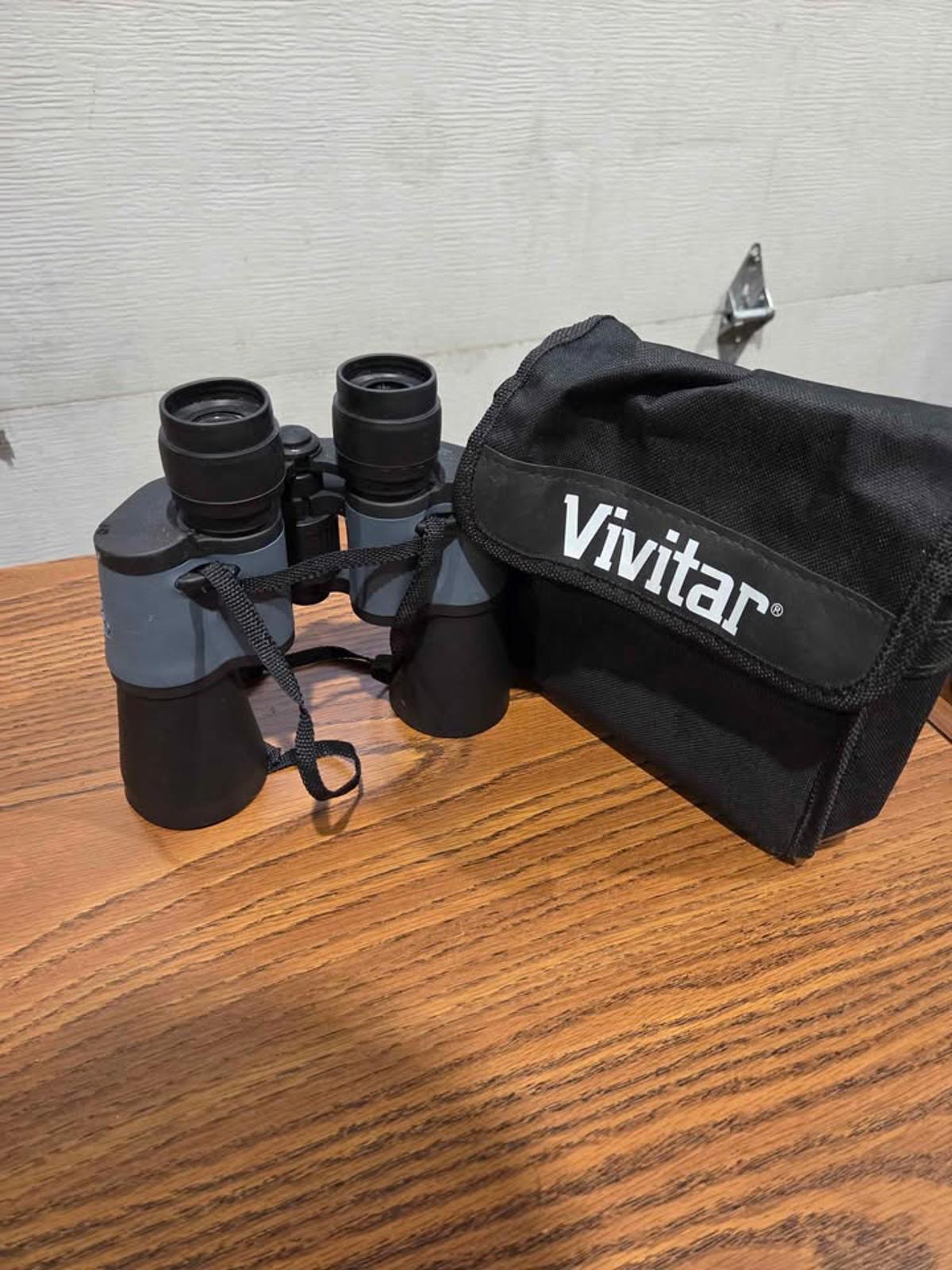 Vivitar 8x50 Binoculars with Case