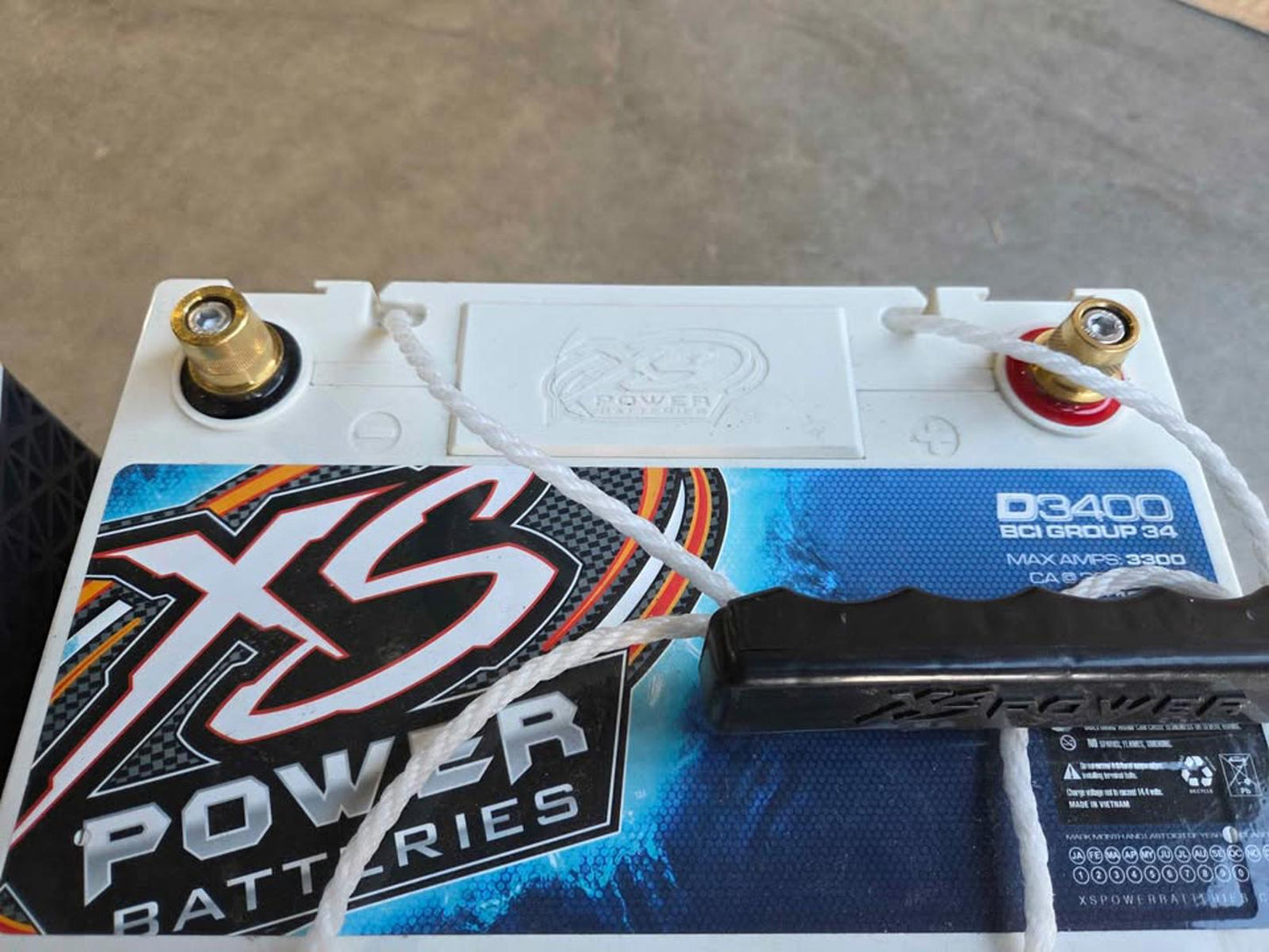 New! XS Power D3400 Performance Reserve Car Battery - 2 Available