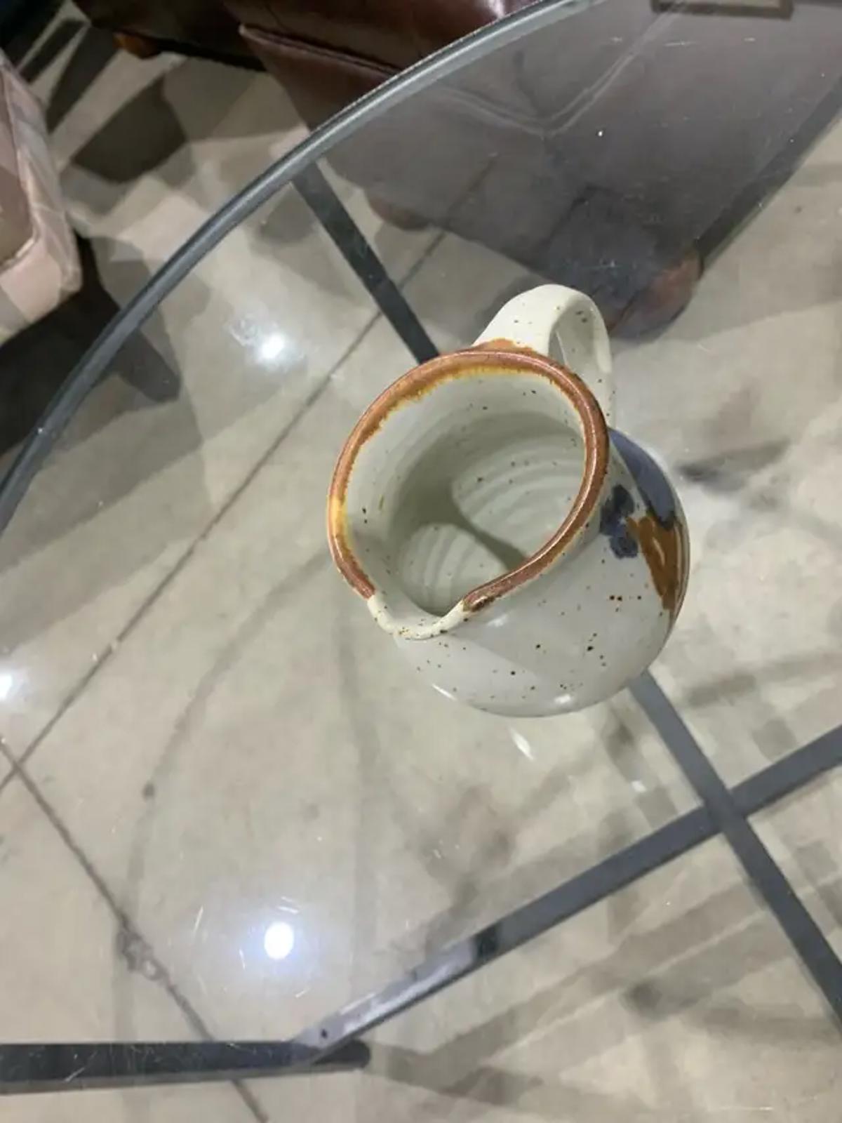 Small Hand Painted Ceramic pitcher