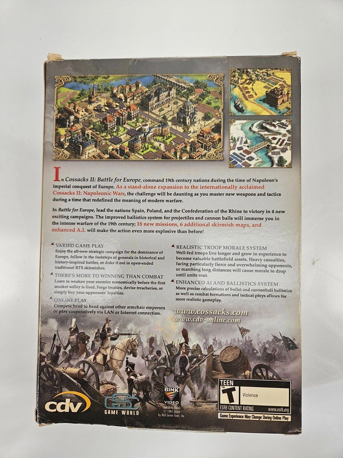 Cossacks 2 Battle For Europe PC Game