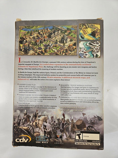 Cossacks 2 Battle For Europe PC Game