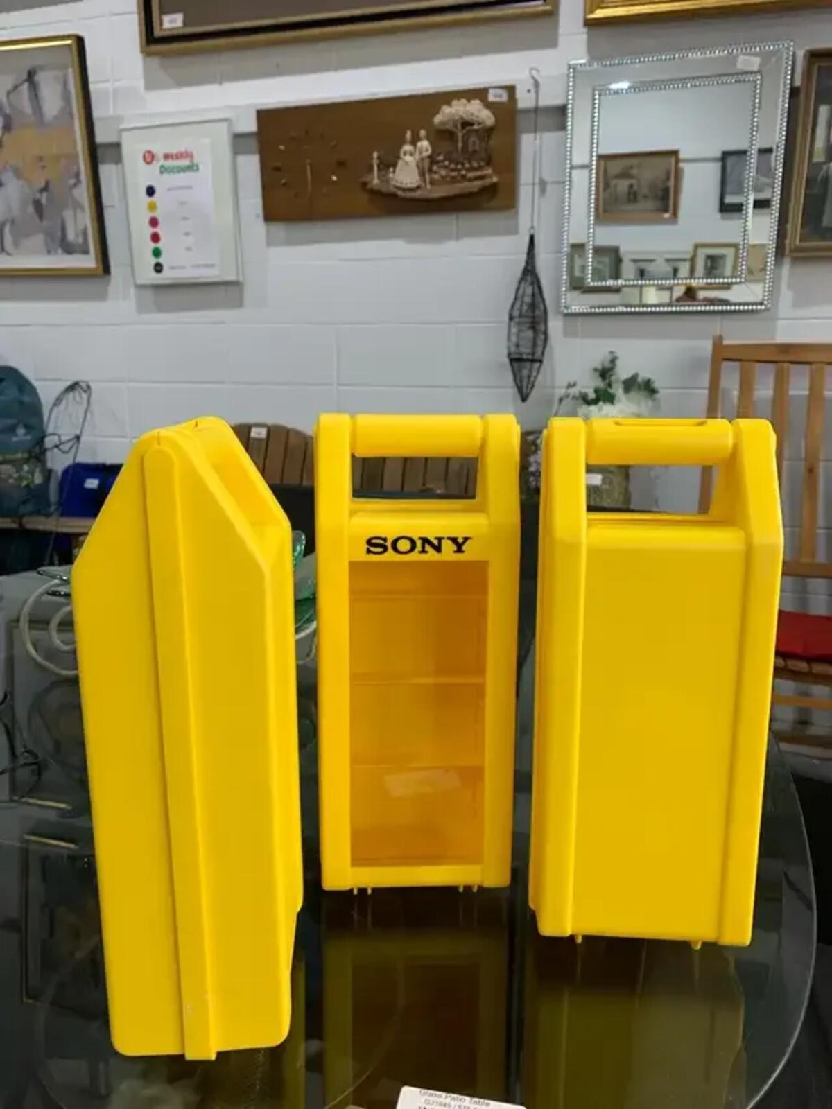 Sony Cassette Storage - set of 3