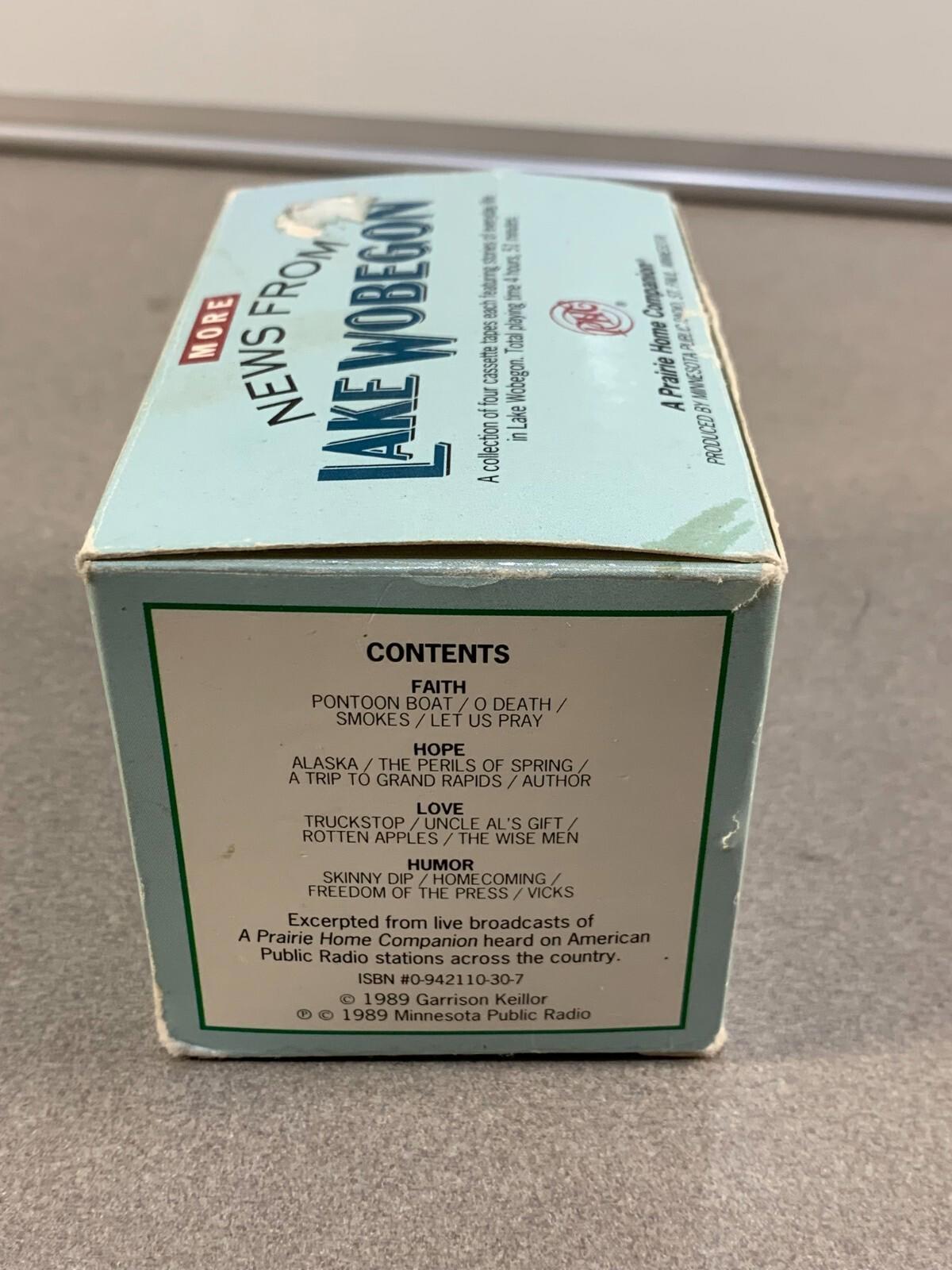1989 | More News From Lake Wobegon Audio Cassette Collection | 4 Tapes