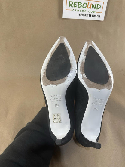 Ron White Women’s Suede High Heels (Size US 8)