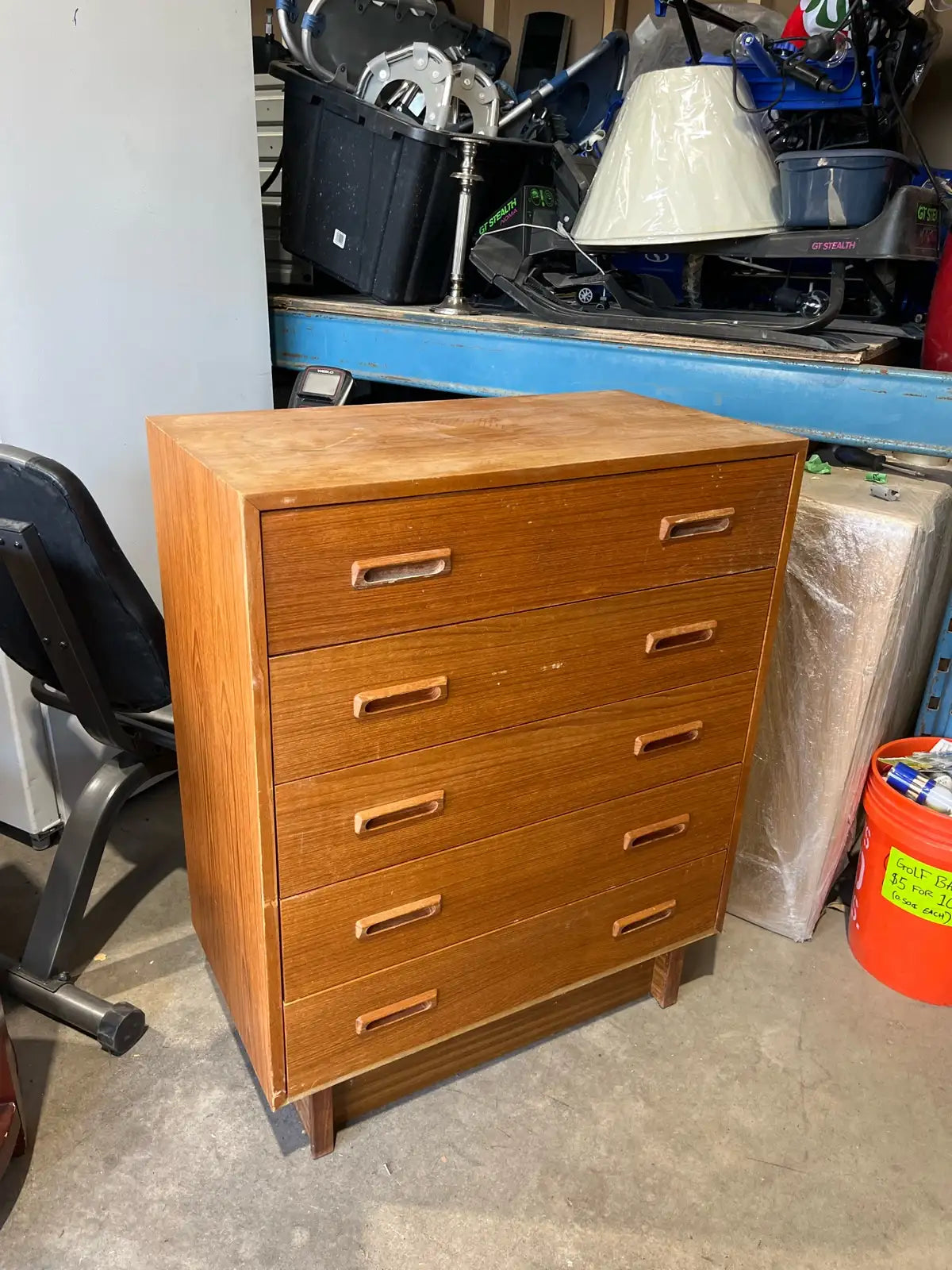 Teak Wood Dresser