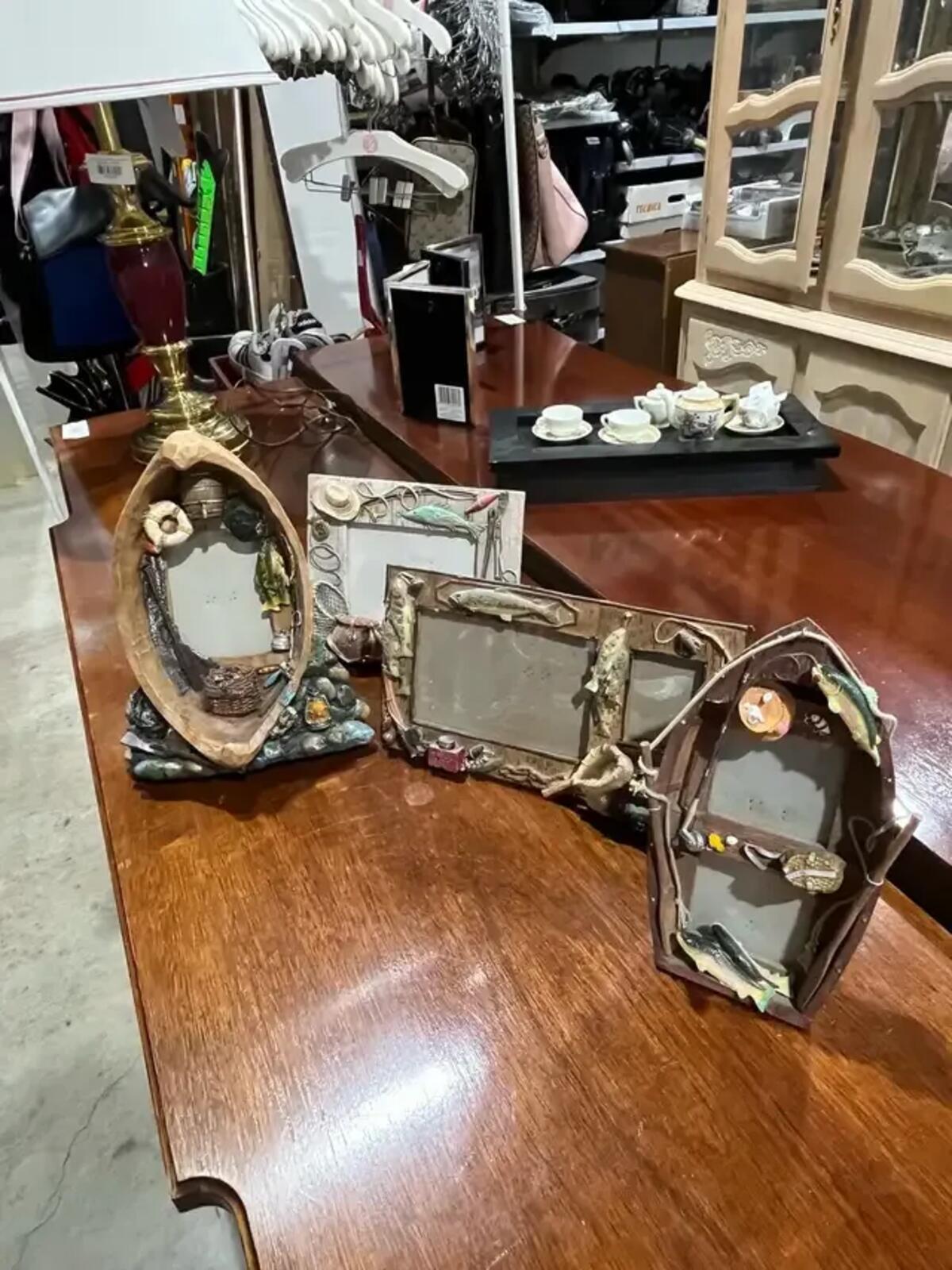 Fishing Picture Frames -set of 3