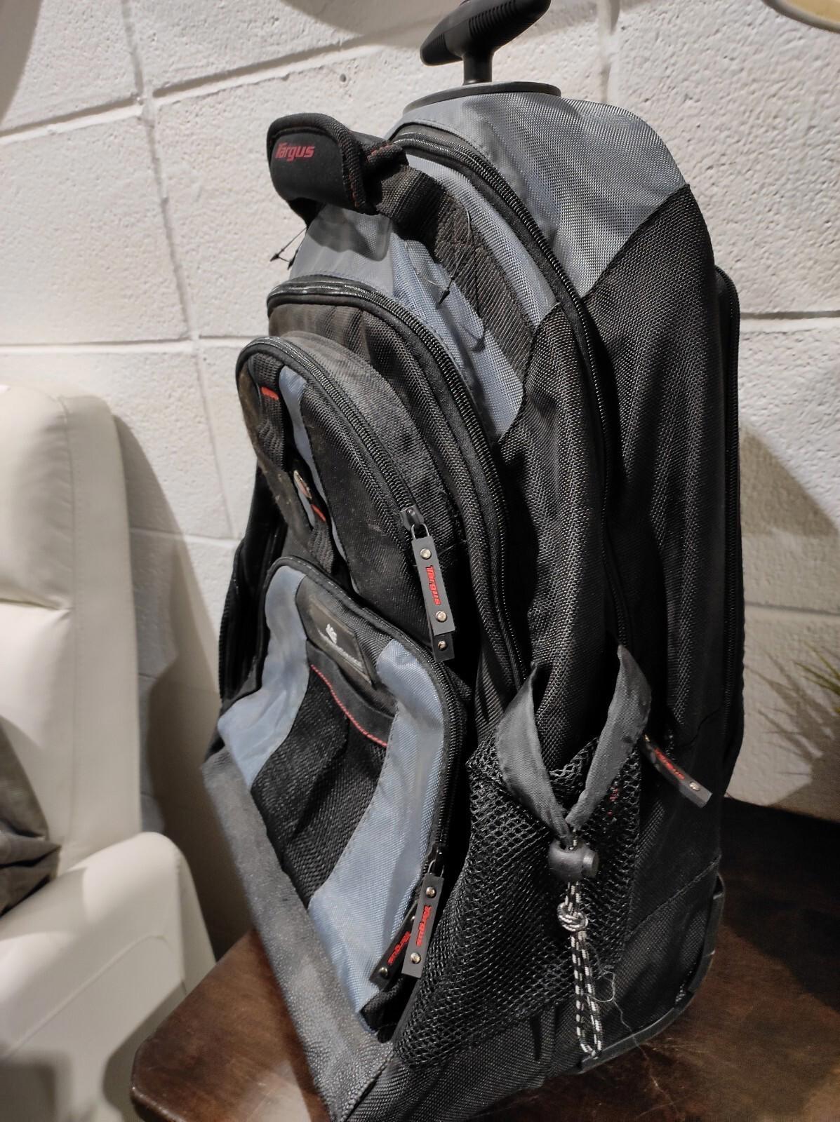 Targus Travel Pull Up Handle Wheeled Backpack Bag Model