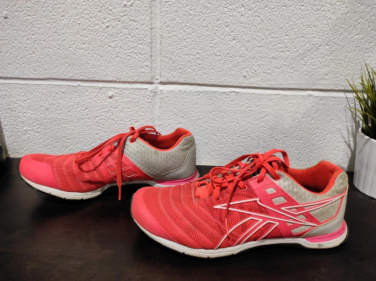 Reebok Crossfit Nano Speed Cherry Mesh Red Grey Training Shoe Men's 8.5