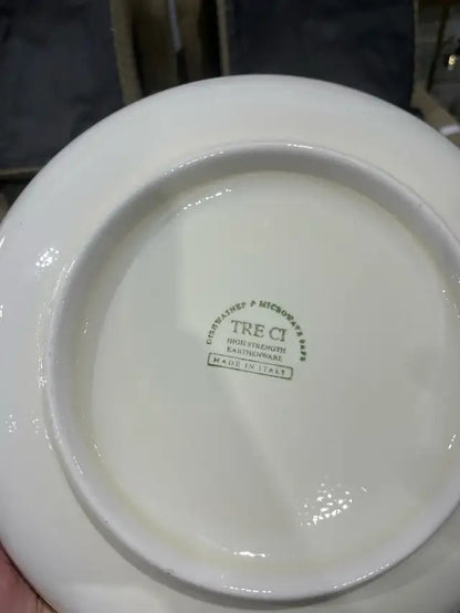 Tre ci Set of 5 spaghetti bowls made in Italy