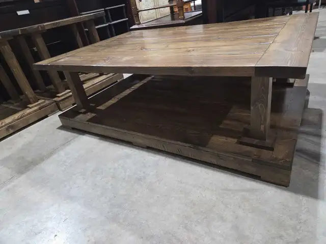 Homemade Wooden Coffee Table