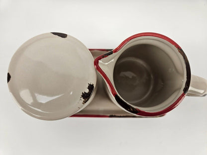 Maison Ungava - Creamer and Sugar Bowl - Santa Claus
