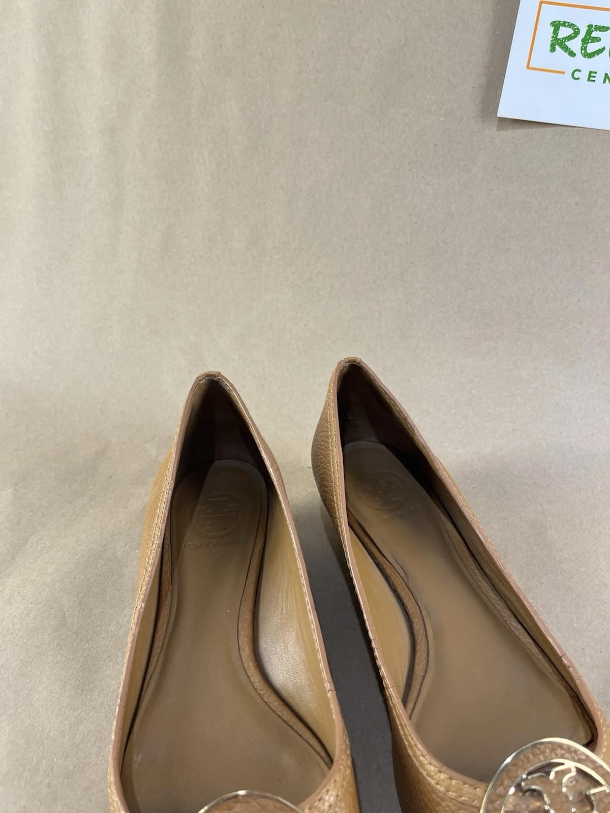 Tory Burch Amanda Open Toe Demi Wedge Sandals (Women’s Size 8.5)