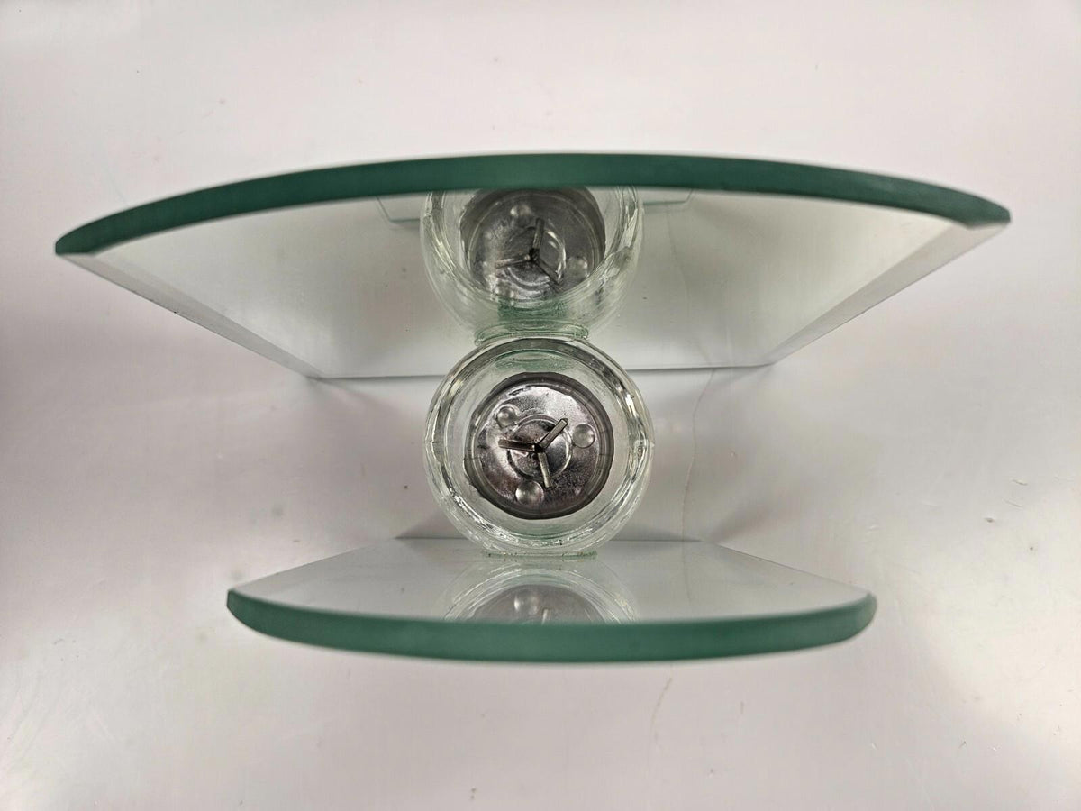 Traditions Angel Glass Mirror Candle Holder 6x6"