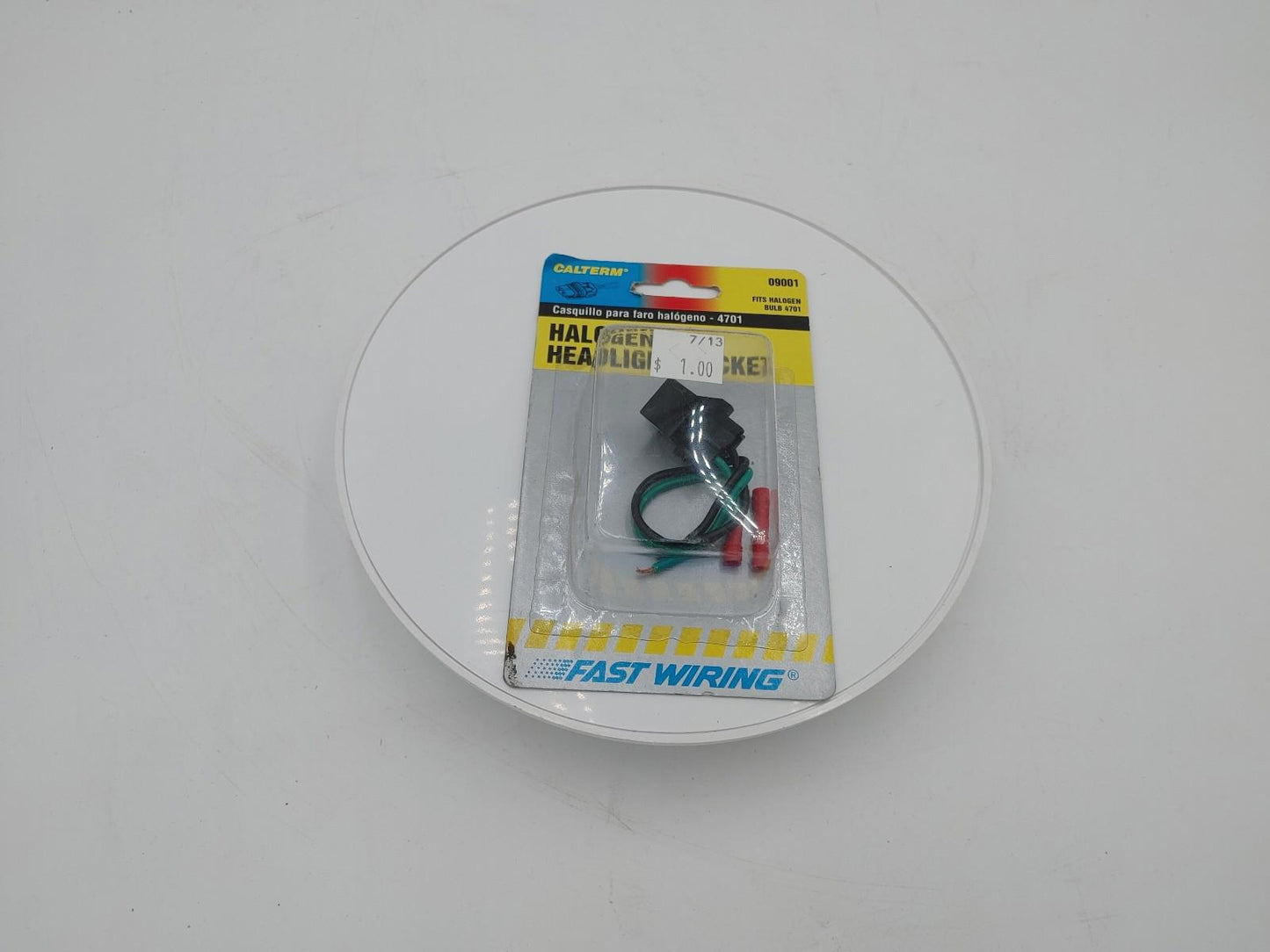 Brand New Sealed Calterm Halogen Headlight Socket Fits Halogen Bulb 4701