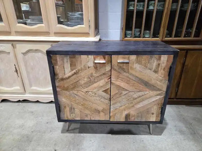 Wooden 2-Door Cabinet