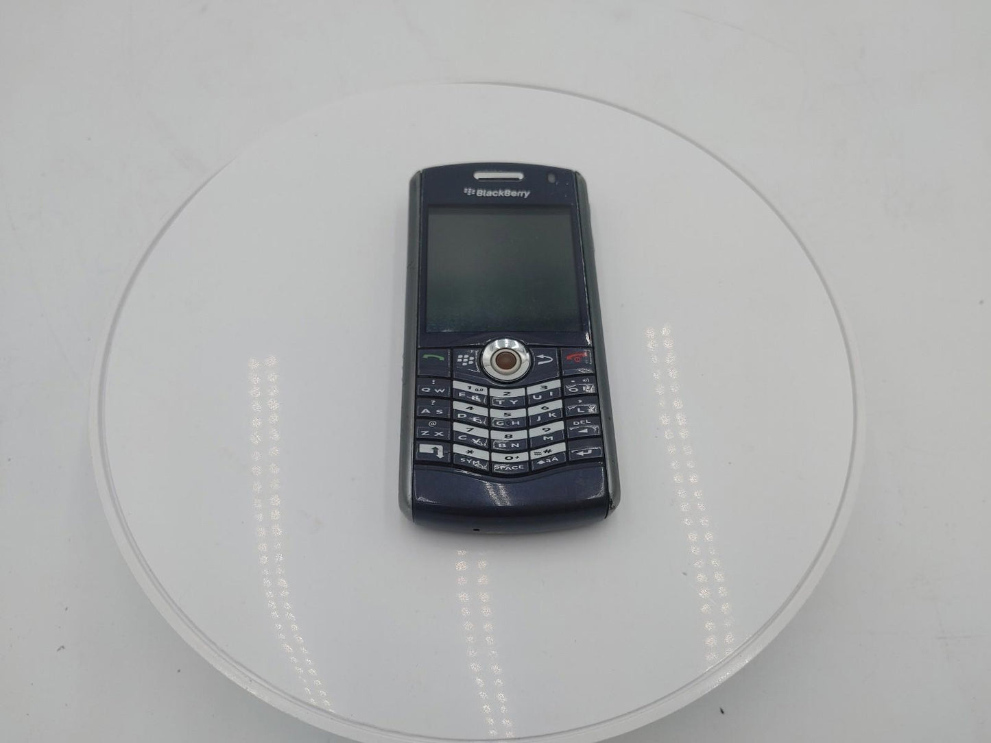 BlackBerry Pearl 8130 Blue Tested Working w/ PSU - Fair