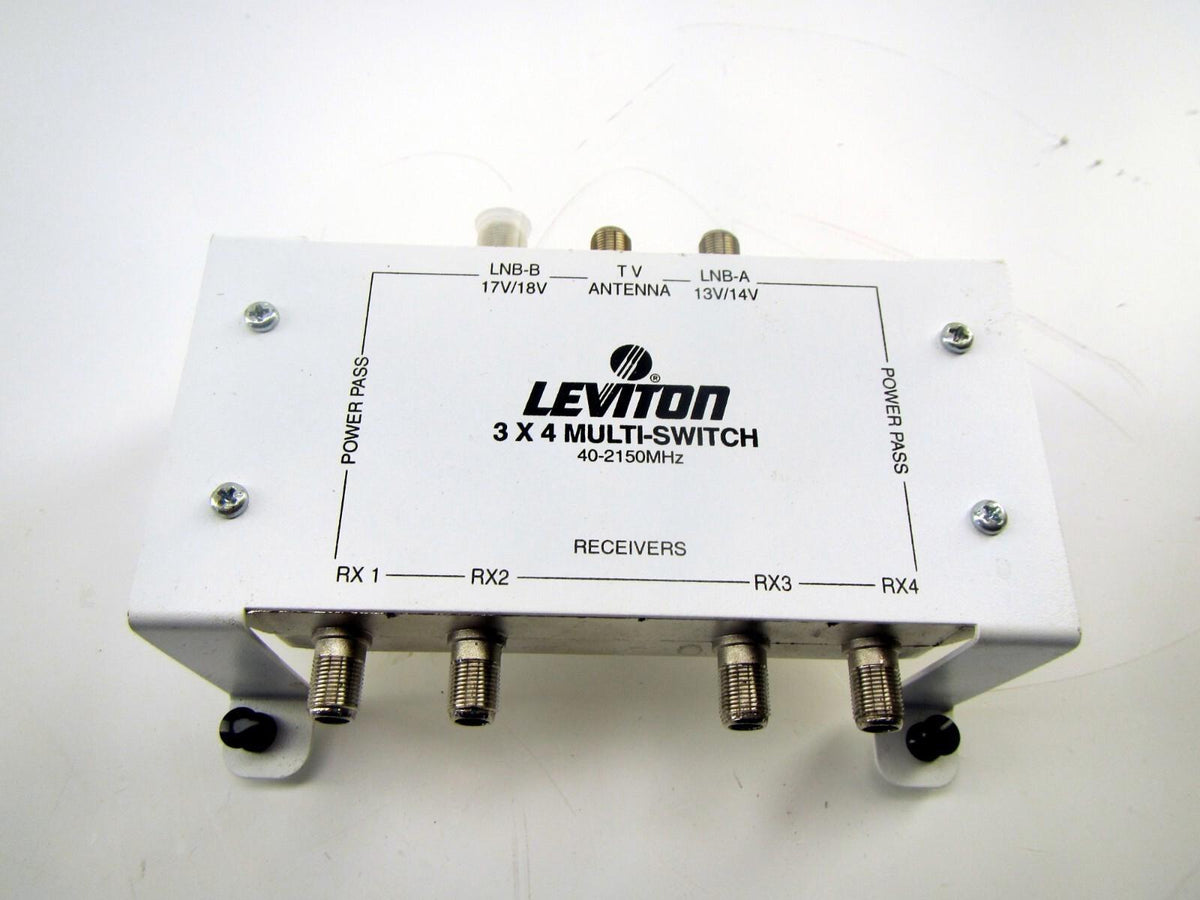 Leviton 3x4 Satellite Multi-Switch