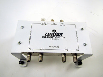 Leviton 3x4 Satellite Multi-Switch