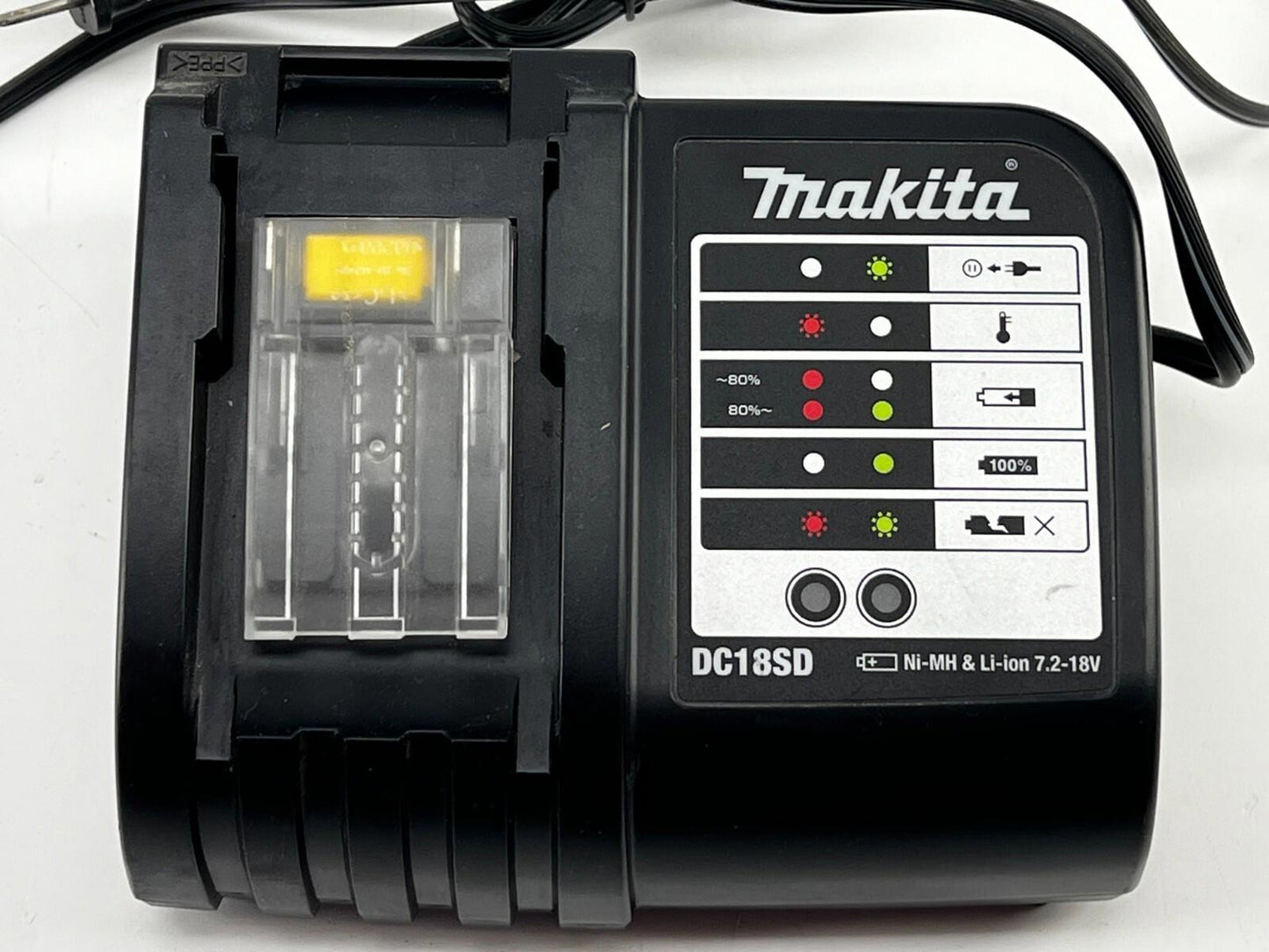 Makita DC18SD 18V Battery Charger  Li-ion & Ni-MH