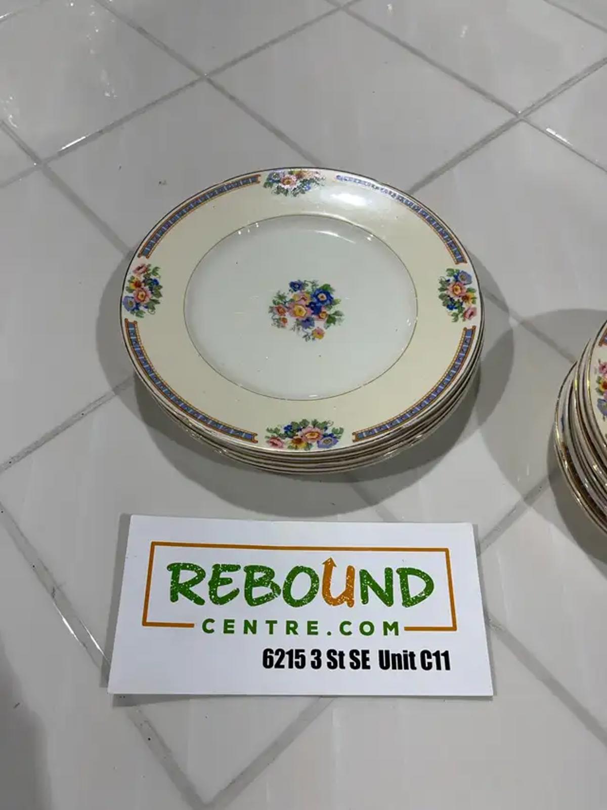 Vintage Saucer Plates