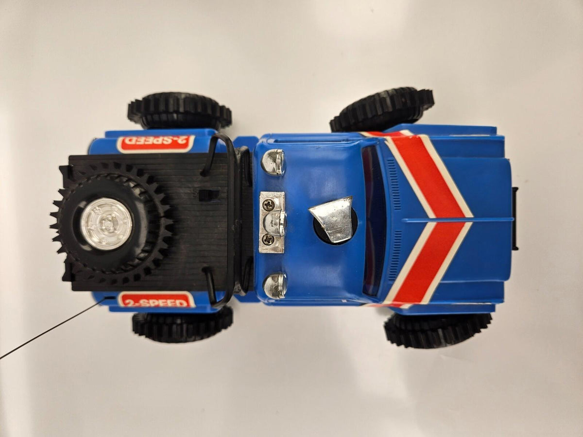 Vintage Azrak-Hamway 4x4 Toy Battery Operated Truck 1979 *Parts or Repair*